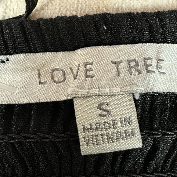 Love Tree Black Spaghetti Strap Mini Dress Size S - Picture 3 of 5